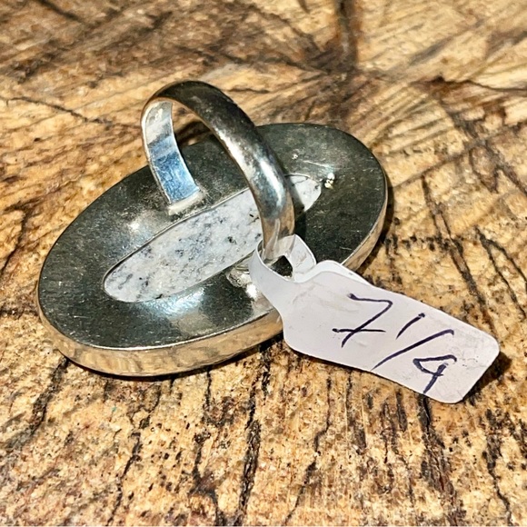 Raindrop K2 Azurite Ring Size 7 1/4 - Picture 3 of 7